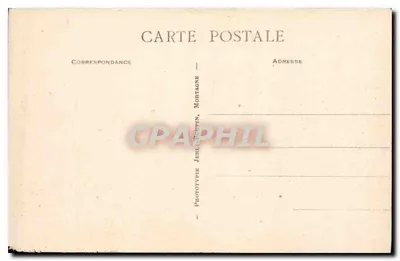 Les Sables-d'Olonne — Studie van Hoeden — Uitgever J. Fortin — Achterkant
