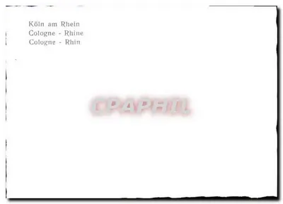 Köln - Rajna — Rewers