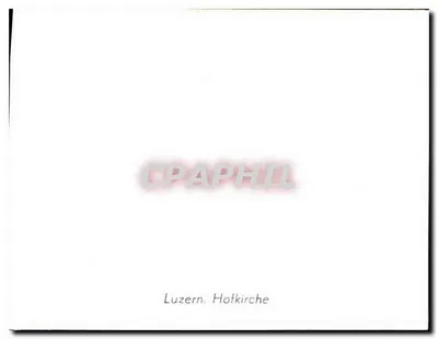 Lucerna. Hofkirche — Verso
