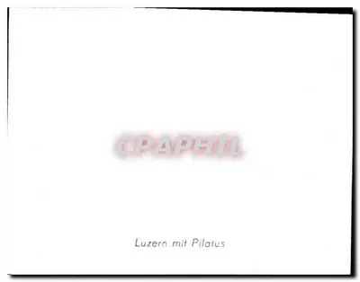 Luzern com o Pilatus — Verso