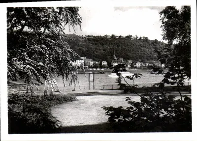 Coblence — Vista do Rio Reno — número de série não visível