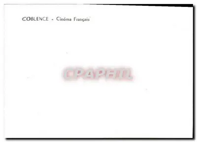 Cinema Le Portis — Coblence — Editor — Verso