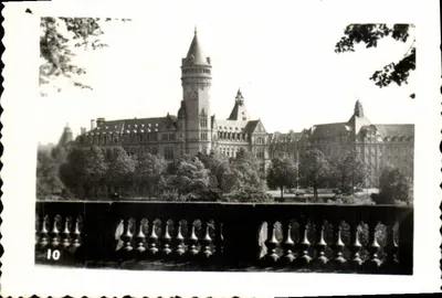 Hotel de Ville de Düsseldorf — vista panorâmica — série 10