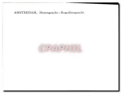 Amsterdam, Herengracht – Reguliersgracht — Rewers