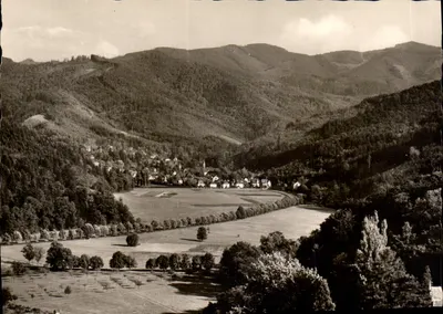 Freiburg-Günterstal com Schauinsland (1286 m acima do nível do mar) — Nr. 54