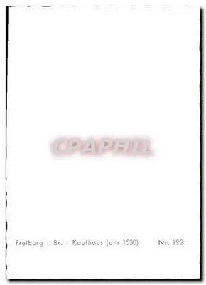 Freiburg i. Br. - Kaufhaus (ok. 1530) — Nr 192 — Rewers