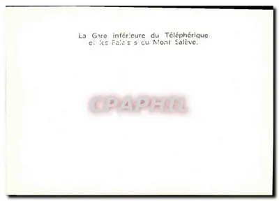 Stazione inferiore della funicolare del Mont Salève — Verso