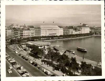 Hamburgo — Jungfernstieg e Neuer Alsterpavillon — n°5
