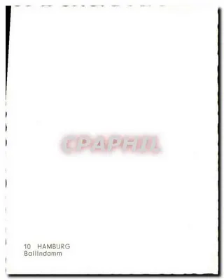 Hamburgo — Ballindamm — 10 — Verso