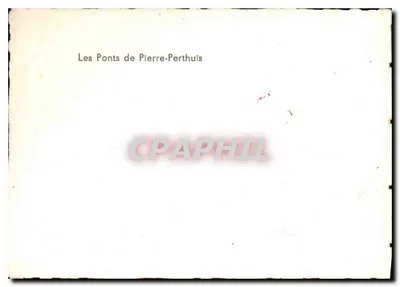 Os Pontes de Pierre-Perthuis — Verso