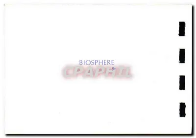 Biosfera — Exposição universal de Montreal 1967 — Editor não identificado — Verso