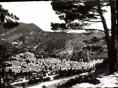 Nyons — Vista geral e o Ponte romano — 1619