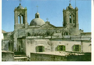 Nazareth — A igreja católica grega — localizada, segundo a tradição, no local da sinagoga que foi visitada por Jesus em sua época