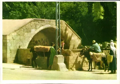 Nazareth — Fonte da Virgem Maria, ainda utilizada nos dias de hoje —