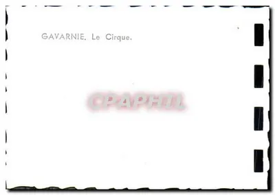 Gavarnie — O Circo — Verso