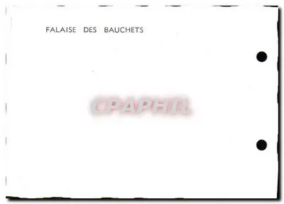 Falaise des Bauchets — panoramisch uitzicht — Achterkant