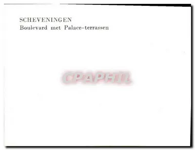 Scheveningen — Bulwar z tarasami Palace — Rewers