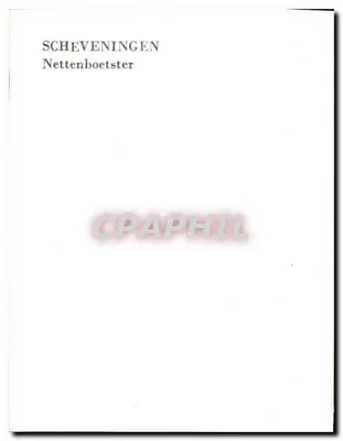 Scheveningen — Nettenboetster — wydawca nieodczytelny — Rewers