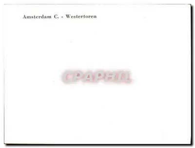 Amsterdam C. - Westertoren — Rewers