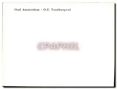 Stare Amsterdam — O.Z. Voorburgwal — Rewers