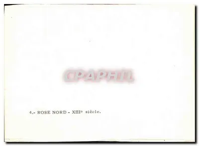 Rozeta północna — XIII wiek — Rewers