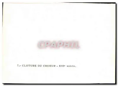 Kloster chóru — XVI wiek — n°7 — Rewers
