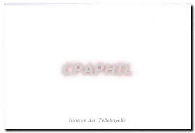 Widok wnętrza kaplicy w Telle — widok freskow — wydawca nieznany — Rewers
