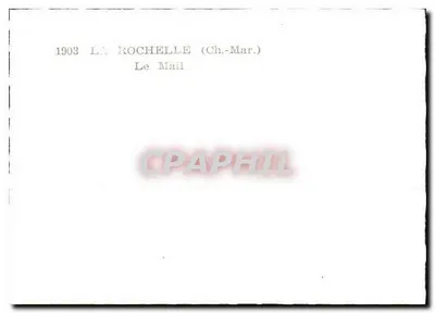 La Rochelle — Le Mail — Verso