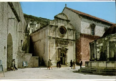 DUBROVNIK — Igreja de São Spas, século XVI — editor não visível