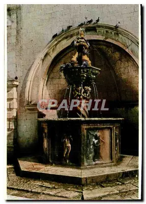 Fontaine de Onofrio em Dubrovnik — século XV — número de série não visível