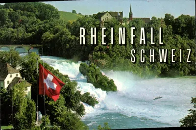 Rheinfall — queda do rio Reno — Suíça
