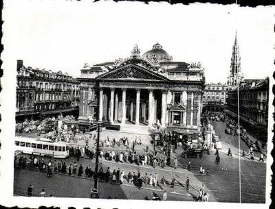 Place de la Bourse - Bruxelas — n° de série não visível