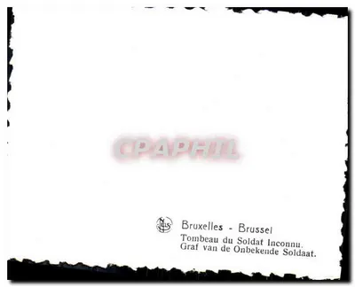 Bruksela — Bruksela — Miejsce Pamięci Nieznanego Żołnierza — Graf van de Onbekende Soldaat. — Rewers