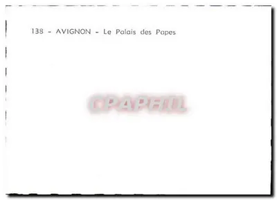 Avignon — Pałac Papieski — n°138 — Rewers