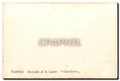 Napoli - Rotonda di S. Lucia - "Ostrécaro" — Rewers