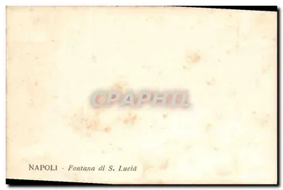 Napoli - Fontana di S. Lucida — numer seryjny nie widoczny — Rewers
