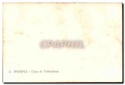 Pompej — Dom Trittolemo — Rewers