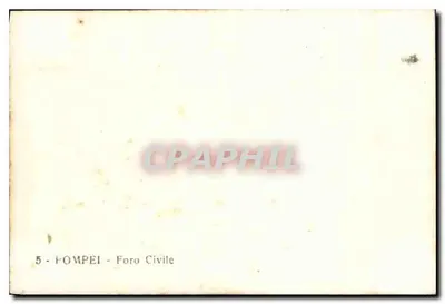 Pompej — Forum Civile — seria 5 — Rewers