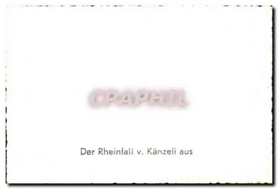 Zamek Känzeli — widok z Renu w Schaffhouse — Rewers