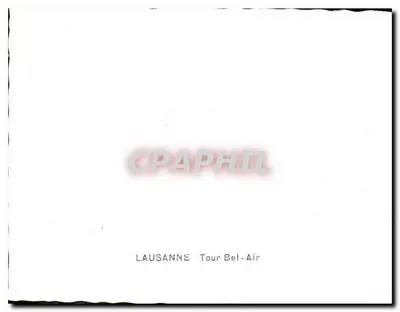 Lausanne — Wieża Bel-Air — Rewers
