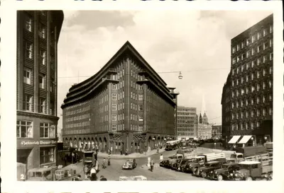 Hamburgo — Praça do mercado com o prédio da casa Heineith Bauer — editor Heineith Bauer, n°2