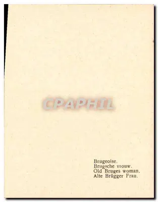 Stara kobieta w Brukseli — wydawca Julius, seria nieoznaczona — Rewers