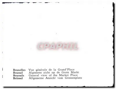 Grand'Place — Bruxelas — Verso