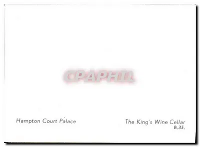 Pałac Hampton Court — Królewski piwniczny magazyn — B.35. — Rewers