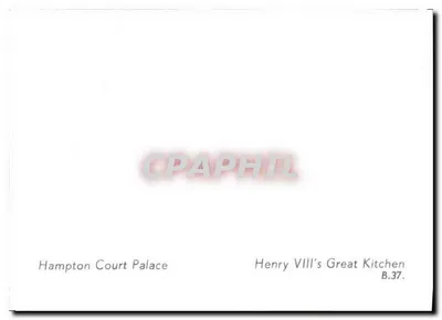 Pałac Hampton Court — Duża Kuchnia Henry'ego VIII — B.37 — Rewers
