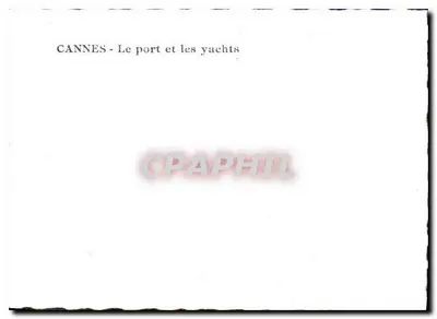 CANNES - Port i jachty — Rewers