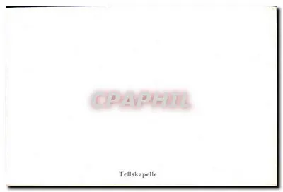 Jezioro Lucernia — widok z parowcem i kaplicą — Tellskapelle — Rewers