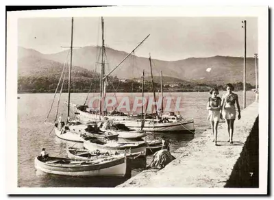 Bilhete postal moderno De Toulon a Nice