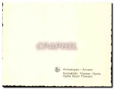 Antwerpen - Anvers — Opéra Royal Flamand — wydawca N.L.S. — Rewers