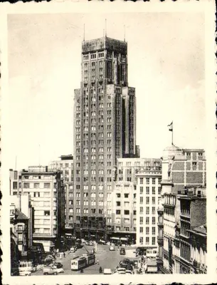 Antwerpen - Anvers — Torre da Bolsa — editor N. J. L. S.